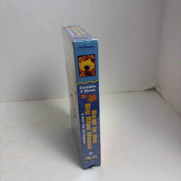 Bear in the Big Blue House A Bear For All Seasons Disney Jim Henson VHS RareNEW - Picture 3 of 6